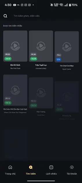 Screenshot of RoPhim Apk